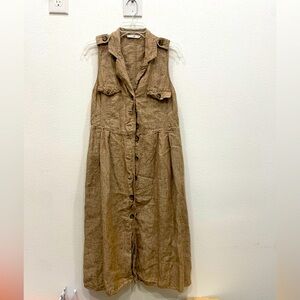 Mango dress linen size m